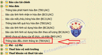 Xử lý hóa đơn khi thay đổi địa chỉ, tên công ty